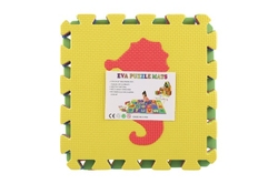 Pěnové puzzle zvířata 29x29x1cm 10ks ve fólii