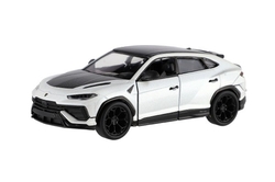 Auto Kinsmart Lamborghini Urus Performante 1:40 kov/plast 12,5cm 4 barvy na zpětné nat. 12ks v boxu