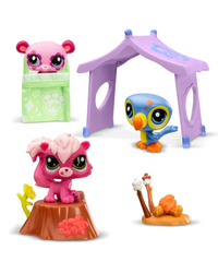 Littlest Pet Shop kempování