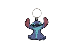 Přívěsek na klíče/Klíčenka Lilo & Stitch gumový 6cm v sáčku