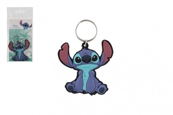 Přívěsek na klíče/Klíčenka Lilo & Stitch gumový 6cm v sáčku