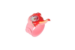 Hodinky dětské samonavíjecí dinosaurus silikon 22cm na baterie 3 druhy na kartě