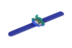 Hodinky dětské samonavíjecí dinosaurus silikon 22cm na baterie 3 druhy na kartě