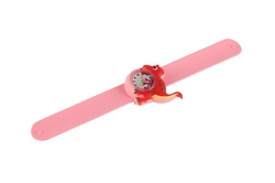 Hodinky dětské samonavíjecí dinosaurus silikon 22cm na baterie 3 druhy na kartě