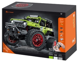 Stavebnice iM.MASTER terénní auto RC skládací plast 2,4GHz 2121dílků dob. pack+bat. v krab. 42x30cm