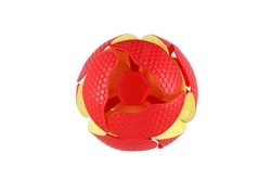 Míček měnící barvu po vyhození vzhůru plast 8cm 3 barvy 12ks v boxu