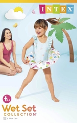 Kruh nafukovací prům. 51cm 3 druhy od 3-6 let v sáčku