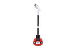 Mikrofon karaoke ROCK STAR plast na baterie se světlem se zvukem v krabici 23x45x8cm