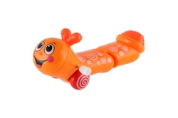 Červík na natažení lezoucí plast 13cm 6 barev 12ks v boxu