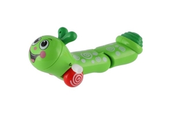 Červík na natažení lezoucí plast 13cm 6 barev 12ks v boxu