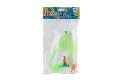 Vodní pistole plast 18cm 2 barvy v sáčku