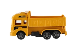 Auto stavební plast 12cm na zpětné natažení 4 druhy 12ks v boxu