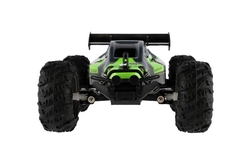 Auto RC Buggy rychlostní 2,4GHz plast 25cm na baterie zelené v krabici 31x14x18cm
