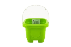Kbelík na písek plast 12x9cm 5 barev 12m+