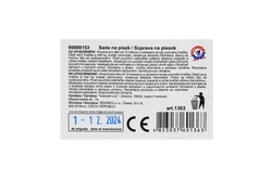 Sada na písek 2ks plast lopatka + hrabičky 4 barvy 8x22cm 12m+