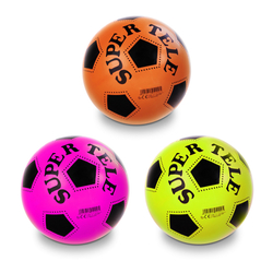 Míč nafouknutý SUPER TELE NEONOVÉ BARVY 22 cm BIO BALL