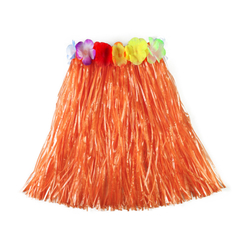 Sukně Havaj dětská oranžová 45 cm