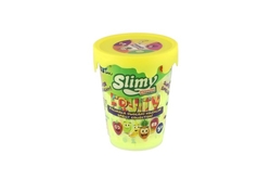 Sliz - hmota 100g v barvě ovoce 8cm 5 druhů v plastové krabičce na kartě 20ks v boxu