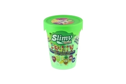Sliz - hmota 100g v barvě ovoce 8cm 5 druhů v plastové krabičce na kartě 20ks v boxu