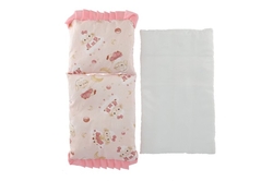 Peřinka 35cm polštář 23cm podložka pro panenky do postýlky/kočárku 50cm mix barev v sáčku