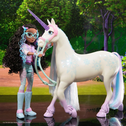 UNICORN ACADEMY ČESACÍ JEDNOROŽEC 24 CM GLACIER