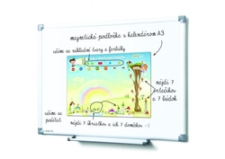 Kalendár magnetický - Škôlka 114ks magnetiek v kartóne 45x32x1cm SK verze