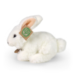 Plyšový králík bílý 18 cm ECO-FRIENDLY