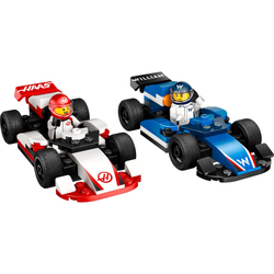 Závodní vozy F1® Williams Racing a Haas F1®