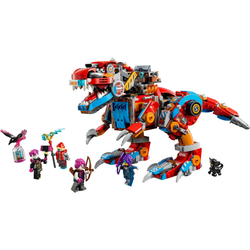 Cooper a jeho robotický dinosaurus C-rex
