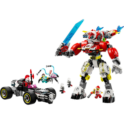 Cooperův tygří robot a Zerův hot rod