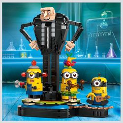 Gru a mimoni z kostek