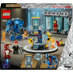 Iron Man a jeho laboratoř: Síň brnění