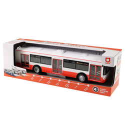 Autobus který hlásí zastávky česky 28 cm