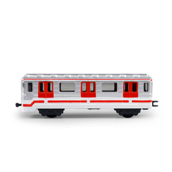 Pražské metro - kovová souprava mini 8 cm