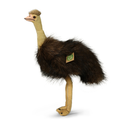 Plyšový pták emu 28 cm ECO-FRIENDLY