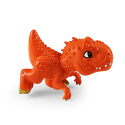 Dinosaurus funny oranžový 14 cm