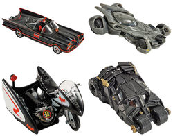 HW PRÉMIOVÉ AUTO - DC BATMAN 1:50 ASST