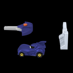 FP BATWHEELS VYSTŘELOVACÍ AUTO ASST