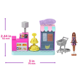 BRB MINI BARBIELAND HERNÍ SET - SUPERMARKET