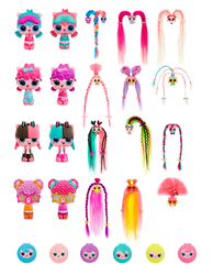 Pop Pop Hair Surprise 3 v 1 Pops, PDQ