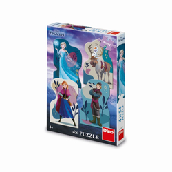 FROZEN: PŘÁTELSTVÍ 4x54 Puzzle