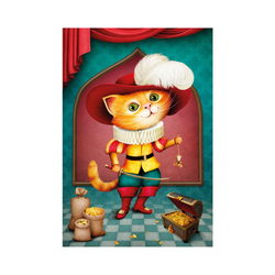 KOCOUR V BOTÁCH 24 triangl Puzzle