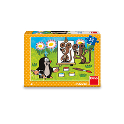 Puzzle 24 KRTEK MALÍŘEM