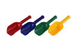 Kupecká lopatka plast 24cm 4 barvy 12m+