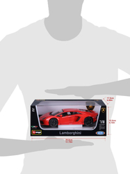 Bburago 1:18 Plus Lamborghini Aventador LP700-4 Metallic Orange