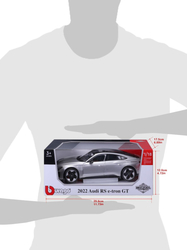 Bburago 1:18 Top Audi RS E-tron GT Silver