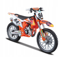 Bburago 1:18 Red Bull KTM Motorcycle (2 x 12 DISPLAY) 24ks ASST