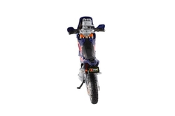 Motorka Bburago KTM 450 Rally (Dakar Rally)  kov/plast 12cm v krabičce 17x11x7cm