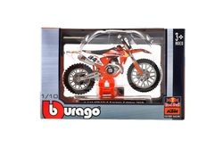 Motorka Bburago KTM 450 SX-F Factory Edition (2018) kov/plast 12cm v krabičce 12ks v boxu