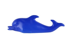 Plavací sada zvířátka do vany plast 5ks v síťce 30x15x8cm 12m+
